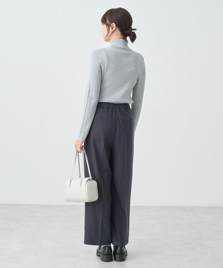 earth music&ecology「ラメタートルネックニットプルオーバー」|ニット・セーター|