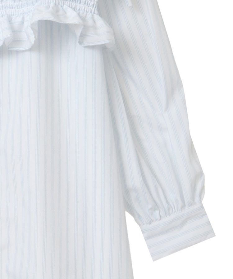 earth music&ecology「SET2点シャーリングビスチェ+シャツワンピース」|ワンピース|