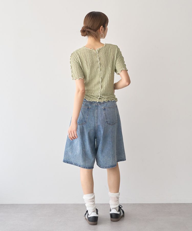 earth music&ecology「レースメロープルオーバー」|Tシャツ・カットソー|