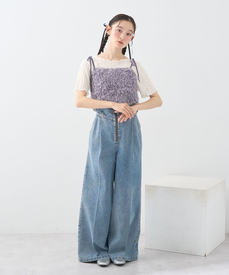 earth music&ecology「レースメロープルオーバー」|Tシャツ・カットソー|