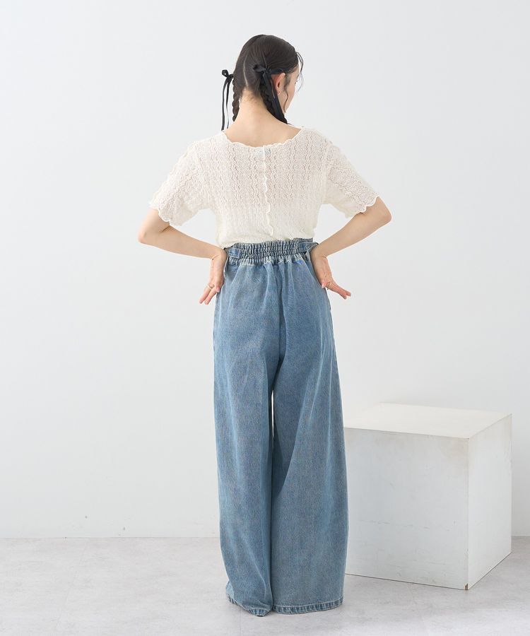 earth music&ecology「レースメロープルオーバー」|Tシャツ・カットソー|