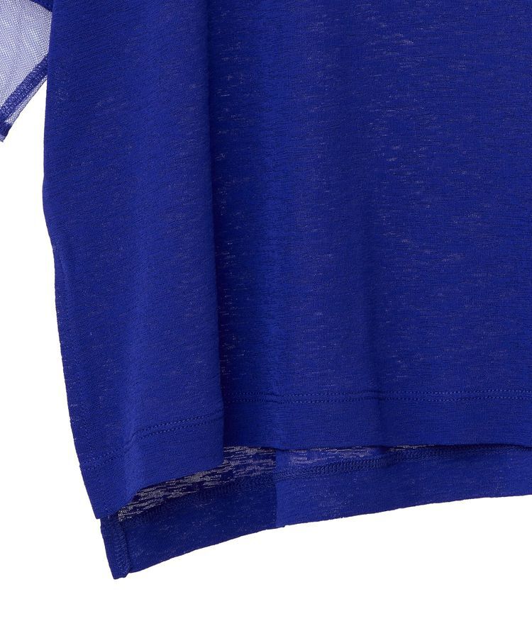 earth music&ecology「シアースリーブ半袖プルオーバー」|Tシャツ・カットソー|