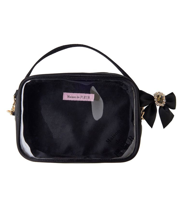 Maison de FLEUR「EC限定クリアポーチM」|ポーチ|