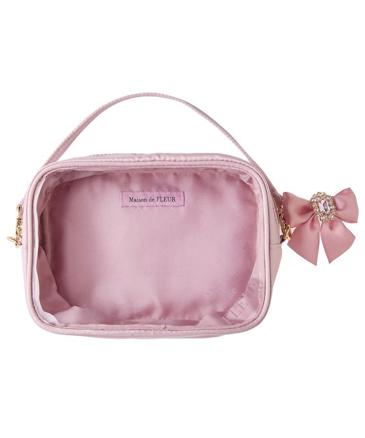 Maison de FLEUR「EC限定クリアポーチM」|ポーチ|
