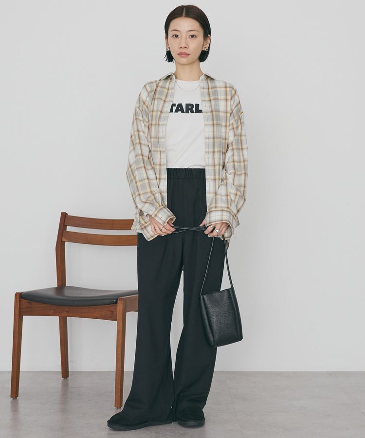 AMERICAN HOLIC「【イージーケア】チェックバックタックシャツ」|シャツ・ブラウス|