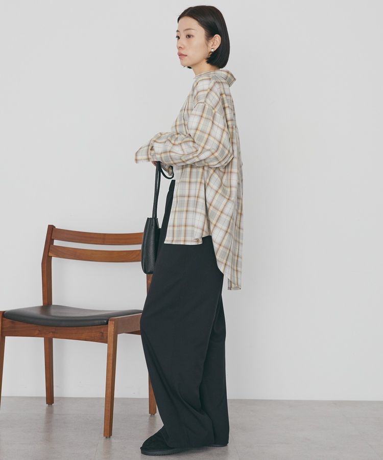 AMERICAN HOLIC「【イージーケア】チェックバックタックシャツ」|シャツ・ブラウス|