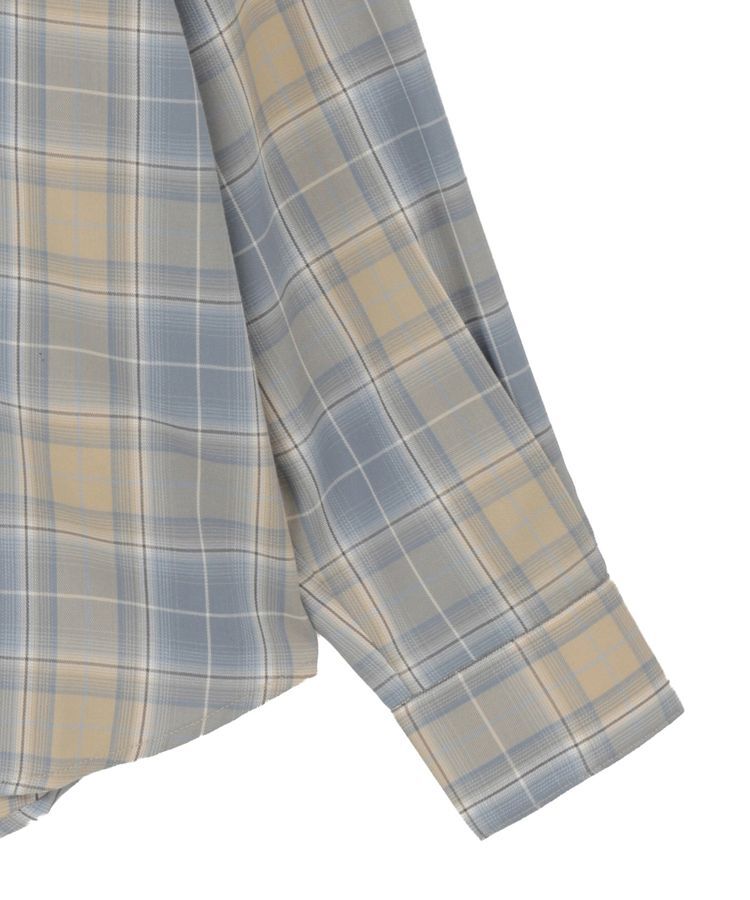 AMERICAN HOLIC「【イージーケア】チェックバックタックシャツ」|シャツ・ブラウス|