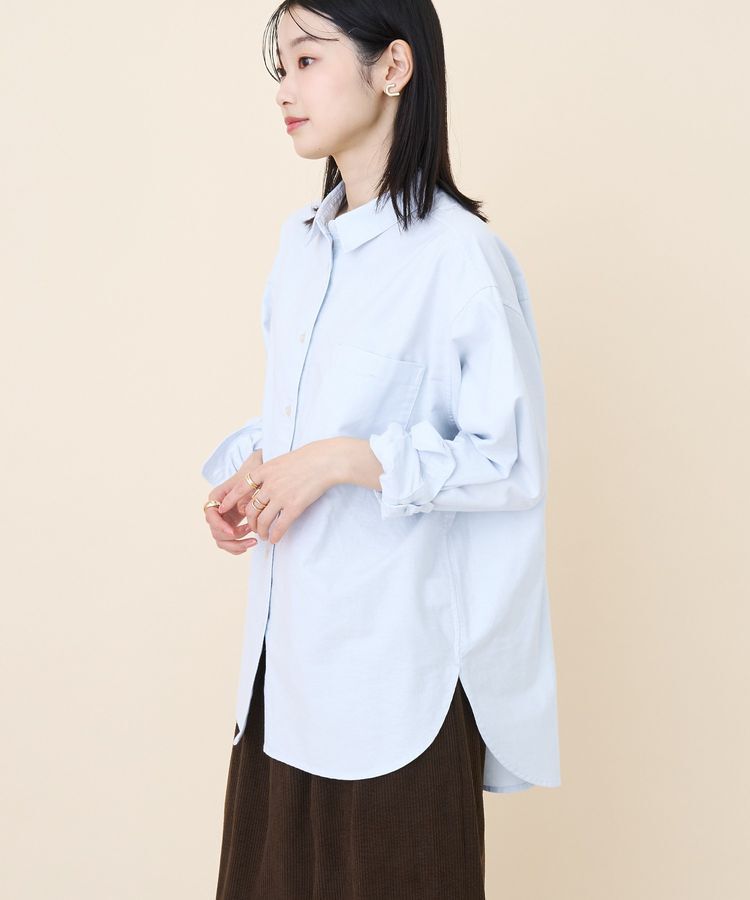 AMERICAN HOLIC「【UVカット】オックスベーシックシャツ」|シャツ・ブラウス|