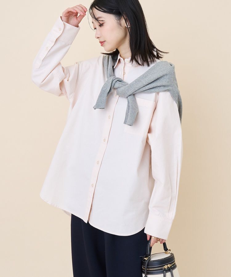 AMERICAN HOLIC「【UVカット】オックスベーシックシャツ」|シャツ・ブラウス|