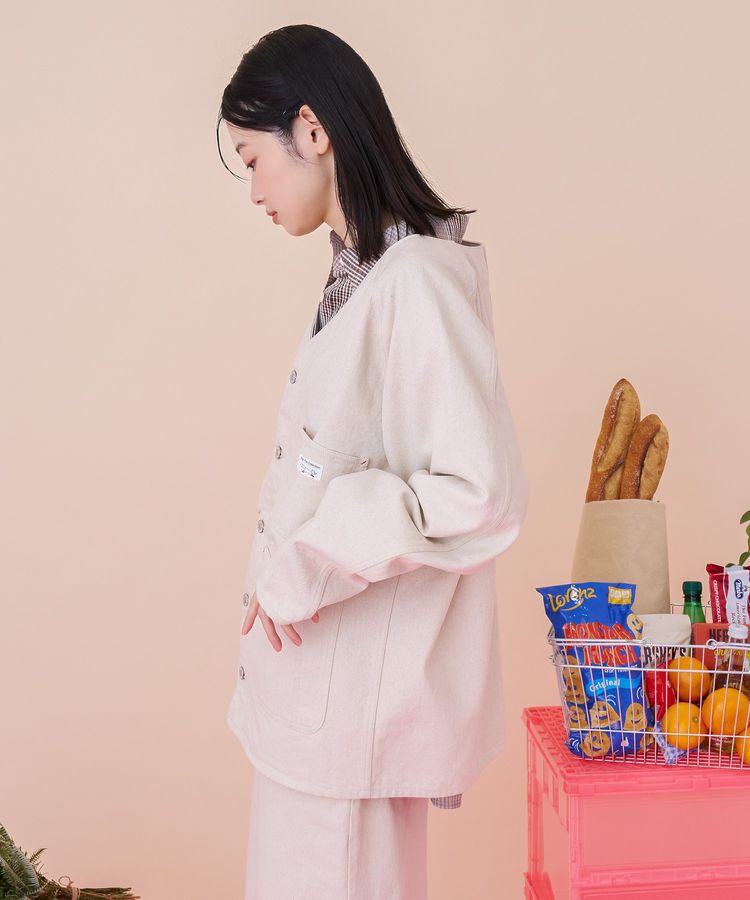 AMERICAN HOLIC「【PENNEY'S】デニムカバーオール」|テーラードジャケット|