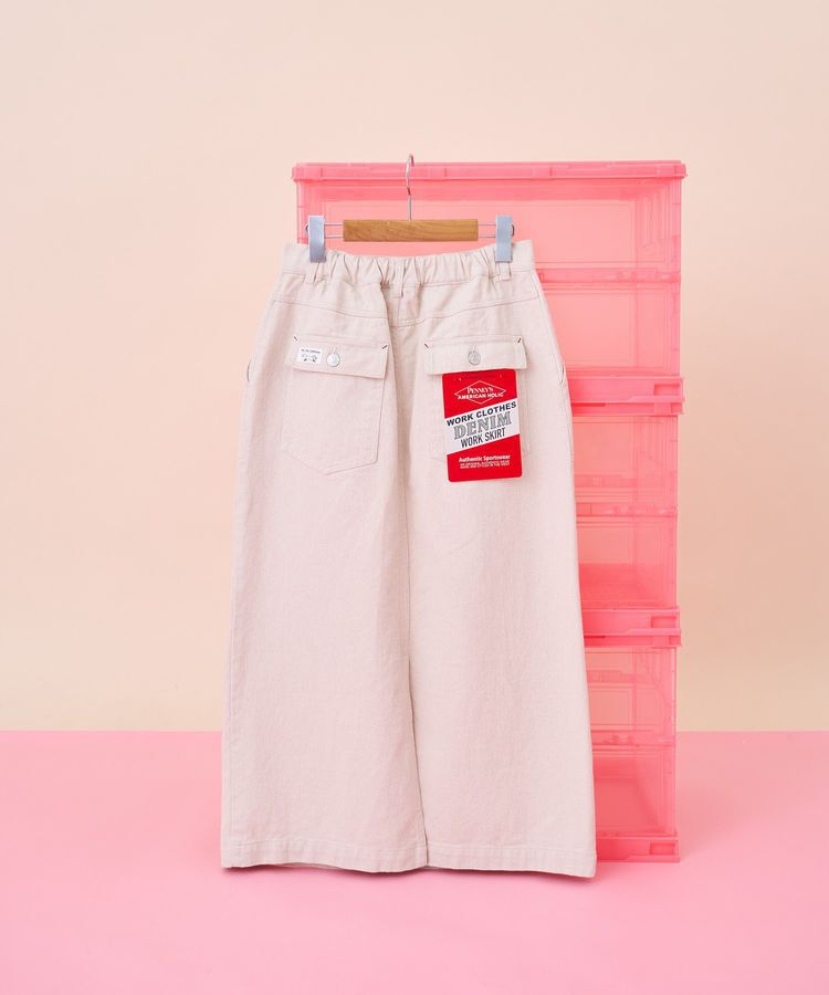 AMERICAN HOLIC「【PENNEY'S】デニムワークスカート」|タイト|