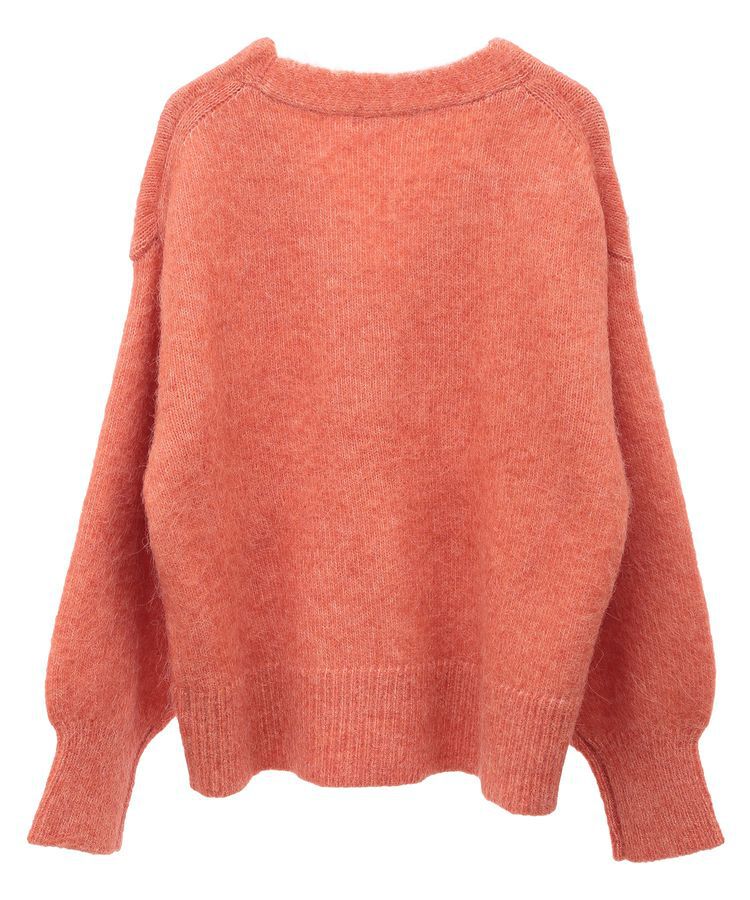 Green Parks「毛ふきシャギーVネックカーディガン」|カーディガン|