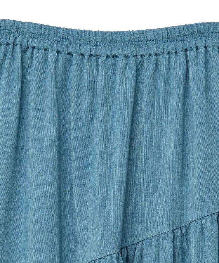 Green Parks「・ELENCARE DUE リネンライクフレアスカート」|フレア|