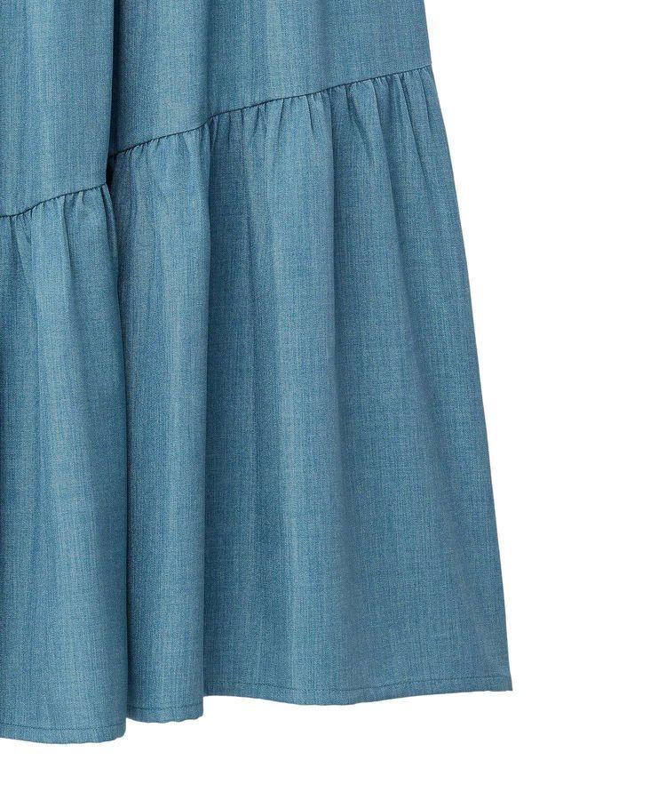 Green Parks「・ELENCARE DUE リネンライクフレアスカート」|フレア|