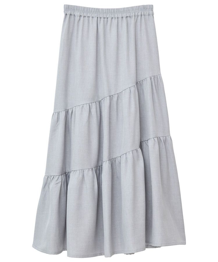 Green Parks「・ELENCARE DUE リネンライクフレアスカート」|フレア|