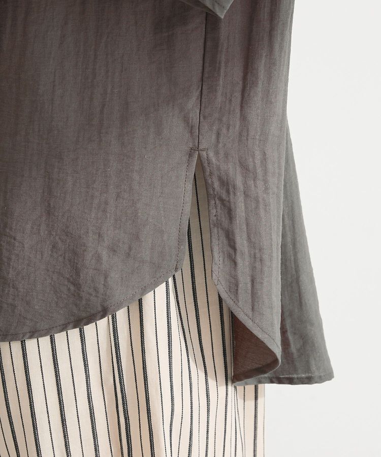 Green Parks「・ELENCARE DUEシアーボリュームスリーブシャツ」|シャツ・ブラウス|