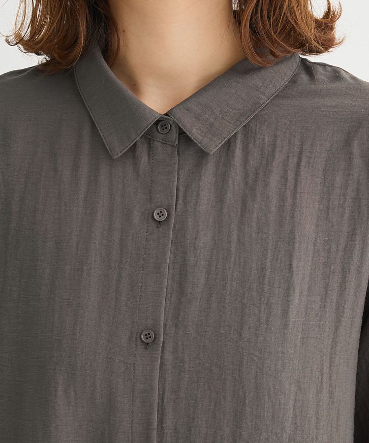 Green Parks「・ELENCARE DUEシアーボリュームスリーブシャツ」|シャツ・ブラウス|