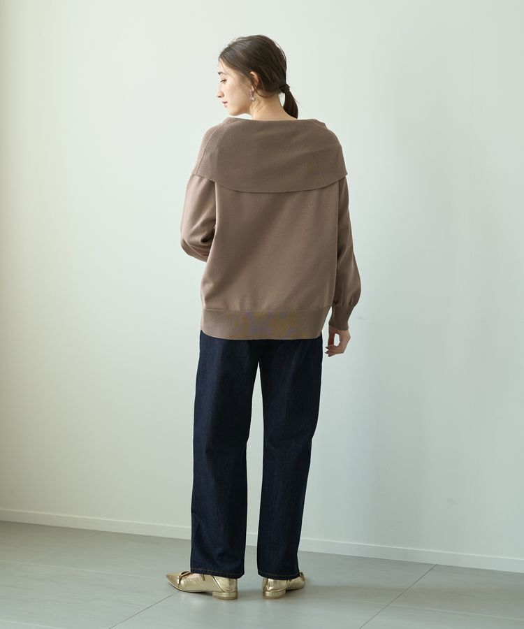 YECCA VECCA「【CLASSY.掲載】ルーズストレートデニムパンツ」|デニム|