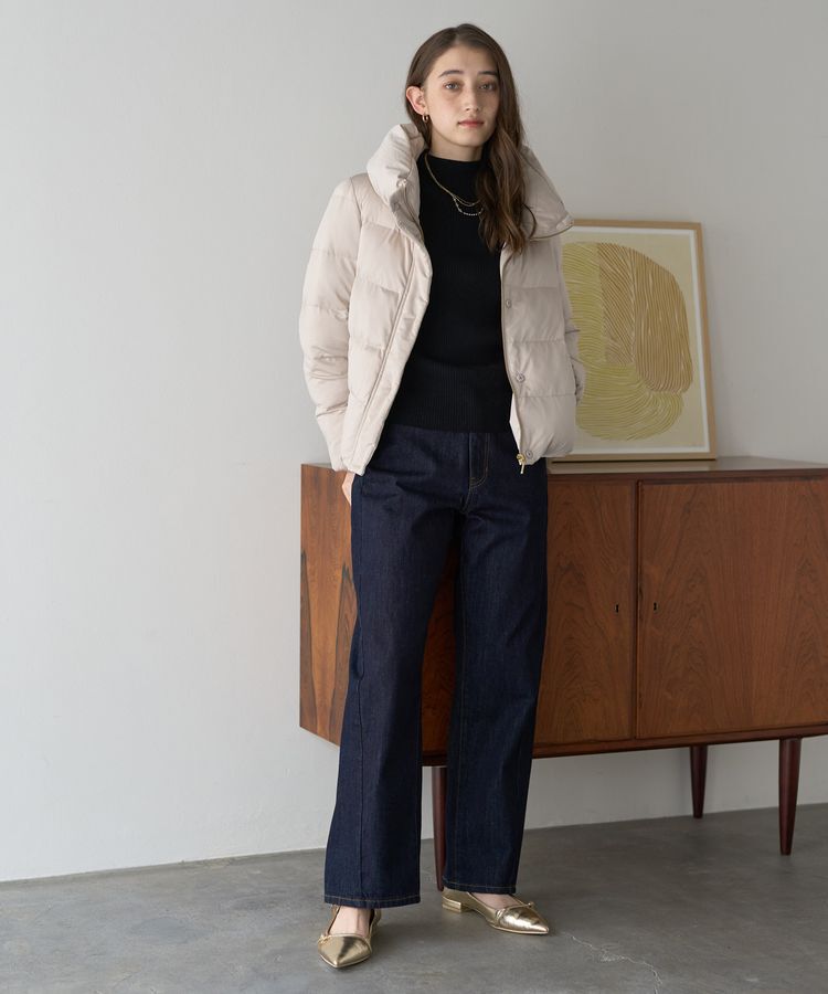 YECCA VECCA「【CLASSY.掲載】ルーズストレートデニムパンツ」|デニム|