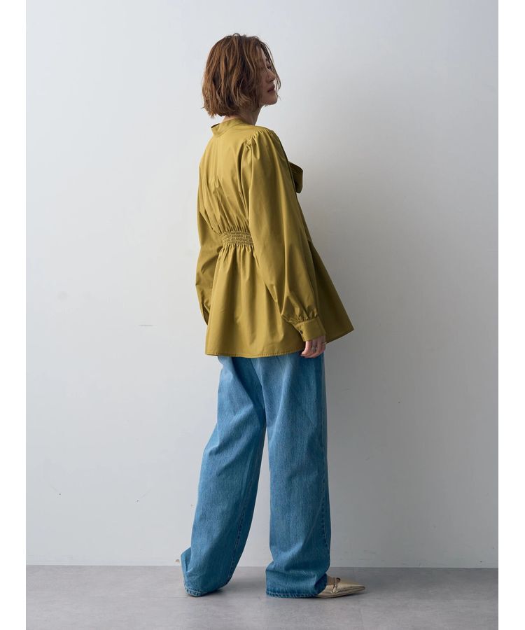 YECCA VECCA「【CLASSY.掲載】ルーズストレートデニムパンツ」|デニム|