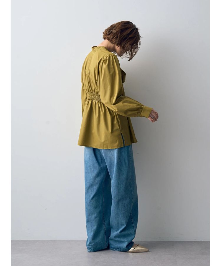 YECCA VECCA「【CLASSY.掲載】ルーズストレートデニムパンツ」|デニム|