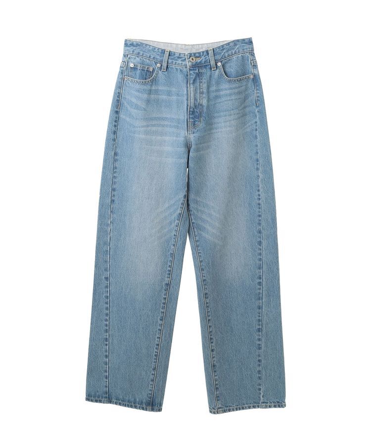 YECCA VECCA「【CLASSY.掲載】ルーズストレートデニムパンツ」|デニム|