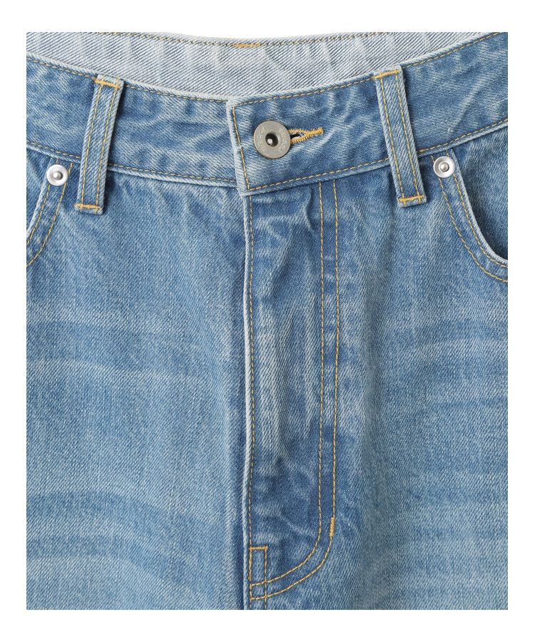 YECCA VECCA「【CLASSY.掲載】ルーズストレートデニムパンツ」|デニム|