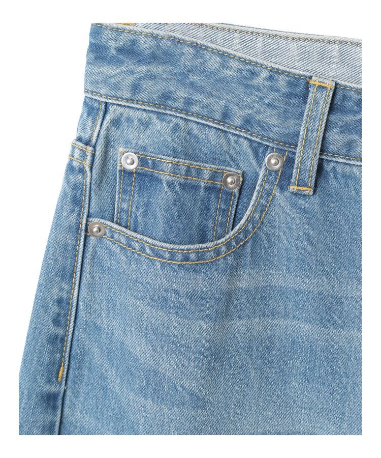 YECCA VECCA「【CLASSY.掲載】ルーズストレートデニムパンツ」|デニム|