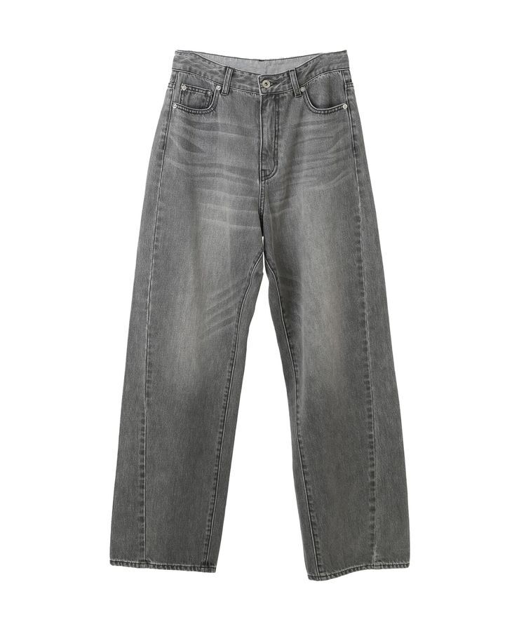 YECCA VECCA「【CLASSY.掲載】ルーズストレートデニムパンツ」|デニム|