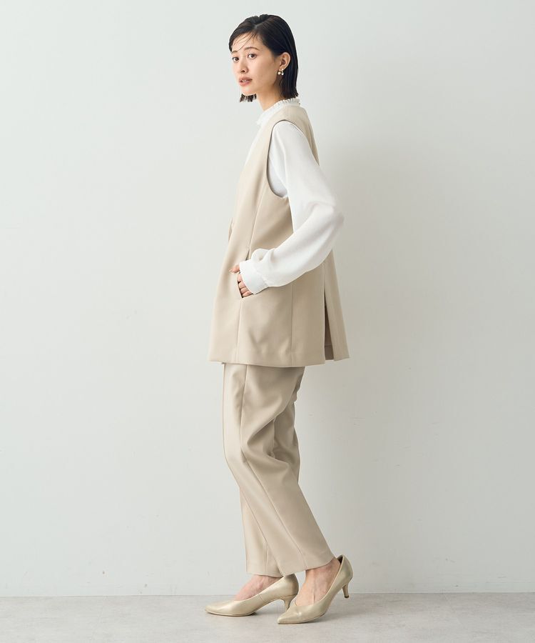 YECCA VECCA「ノーカラージレ」|ベスト・ジレ|