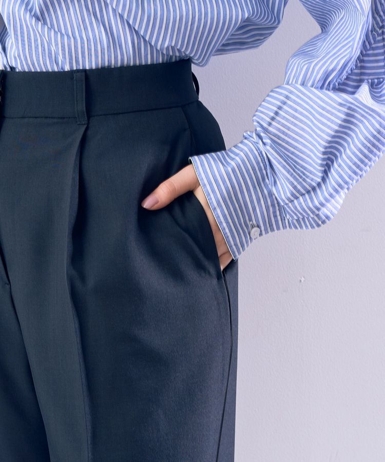 YECCA VECCA「サイドラインストレートパンツ」|その他|