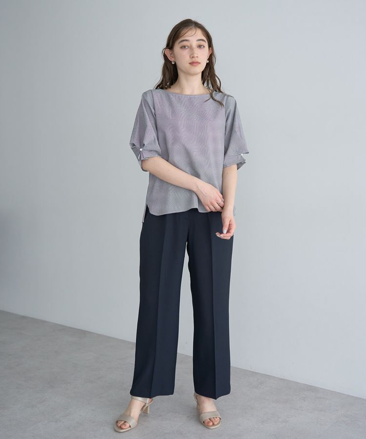 YECCA VECCA「サイドラインストレートパンツ」|その他|