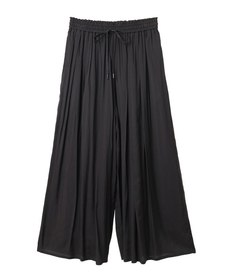 YECCA VECCA「シルキータックワイドパンツ」|その他|