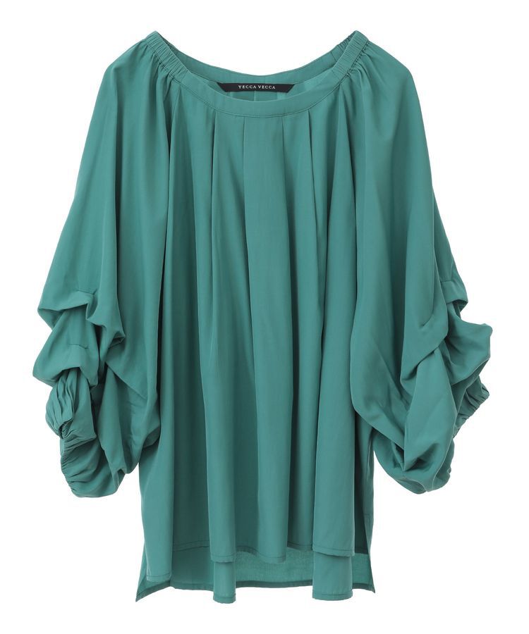 YECCA VECCA「ホイップスリーブブラウス」|シャツ・ブラウス|