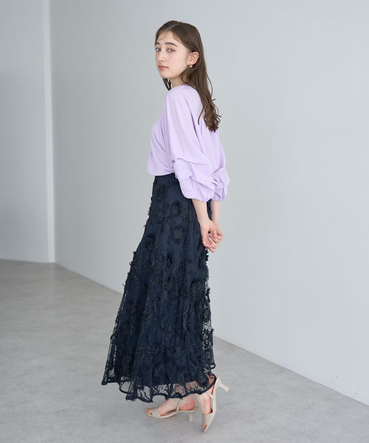 YECCA VECCA「ホイップスリーブブラウス」|シャツ・ブラウス|