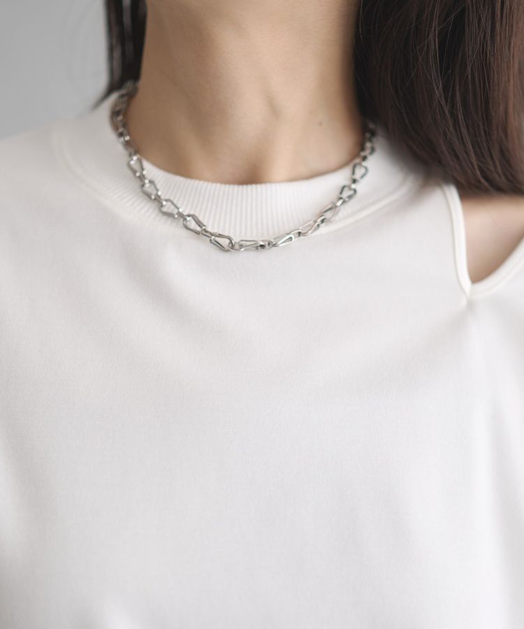GARAGE OF GOOD CLOTHING「STAINLESSクリップチェーンネックレス」|ネックレス|