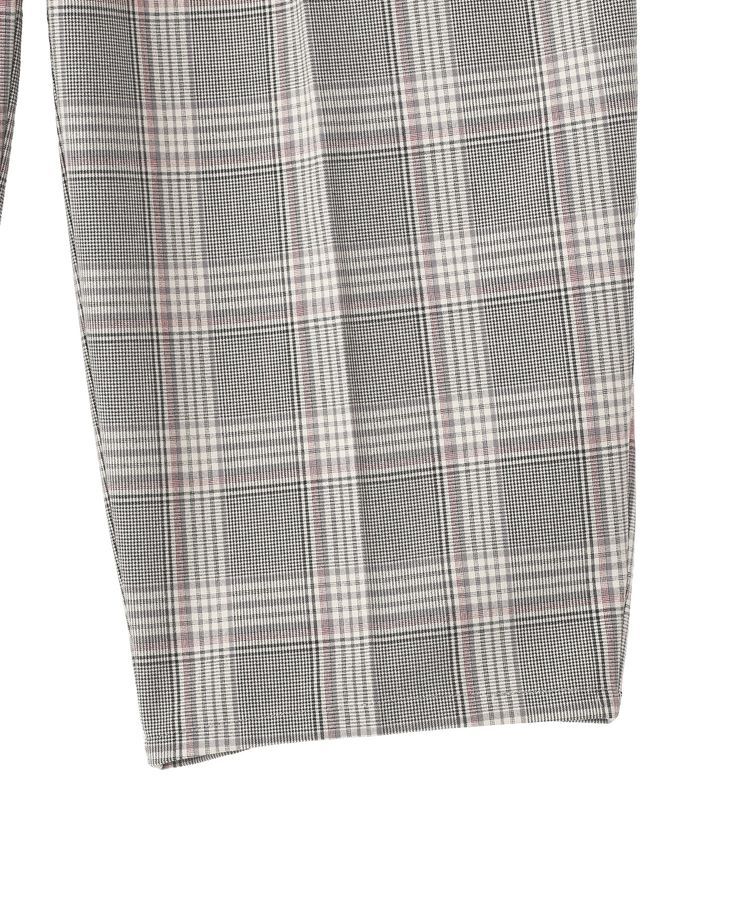 GARAGE OF GOOD CLOTHING「【日本製】チェックBOXタックテーパードパンツ」|その他|