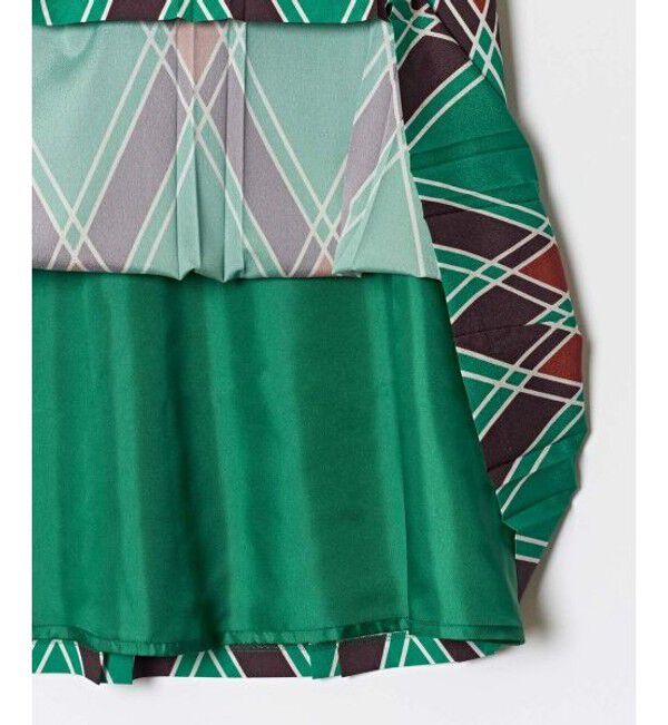 LOULOU WILLOUGHBY「【LOULOU WILLOUGHBY】アーガイルチェックプリーツスカート」|スカート|