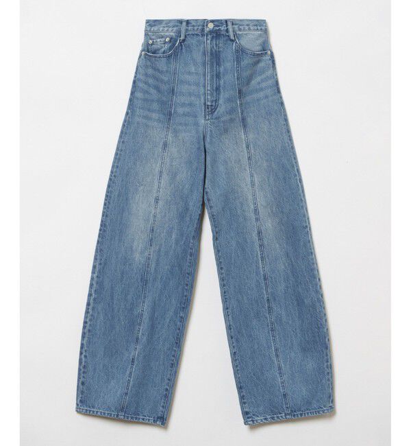 allureville「ラインデニムパンツ」|デニム|