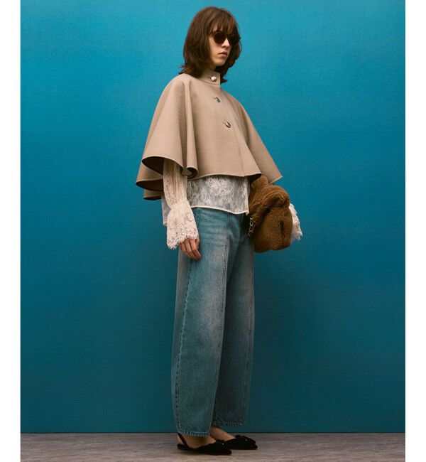 allureville「ラインデニムパンツ」|デニム|