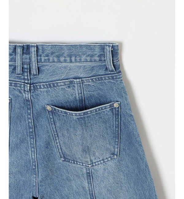 allureville「ラインデニムパンツ」|デニム|