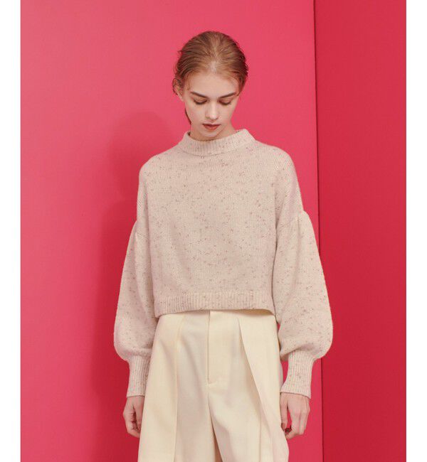 LOULOU WILLOUGHBY「【LOULOU WILLOUGHBY】LINSIEME  プルオーバー」|ニット・セーター|オフホワイト