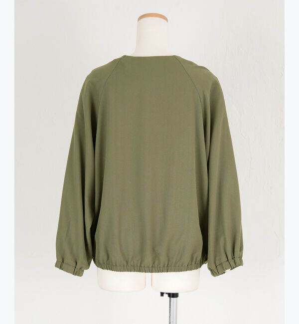 ur's「バルーンシルエットクルーネックブルゾン」|ブルゾン・スタジャン|