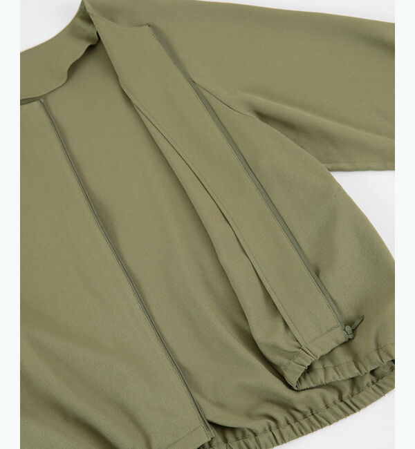 ur's「バルーンシルエットクルーネックブルゾン」|ブルゾン・スタジャン|