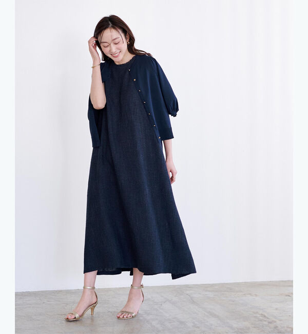 ur's「サマーツイードフレアワンピース」|ワンピース|