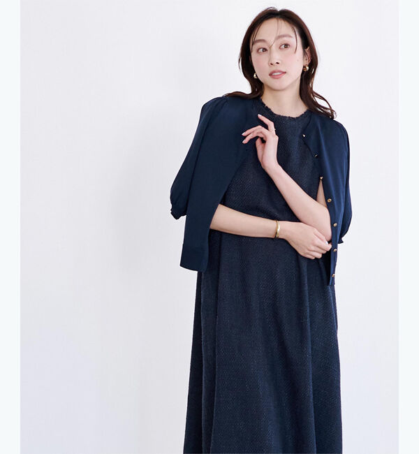 ur's「サマーツイードフレアワンピース」|ワンピース|