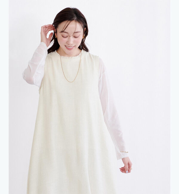 ur's「サマーツイードフレアワンピース」|ワンピース|