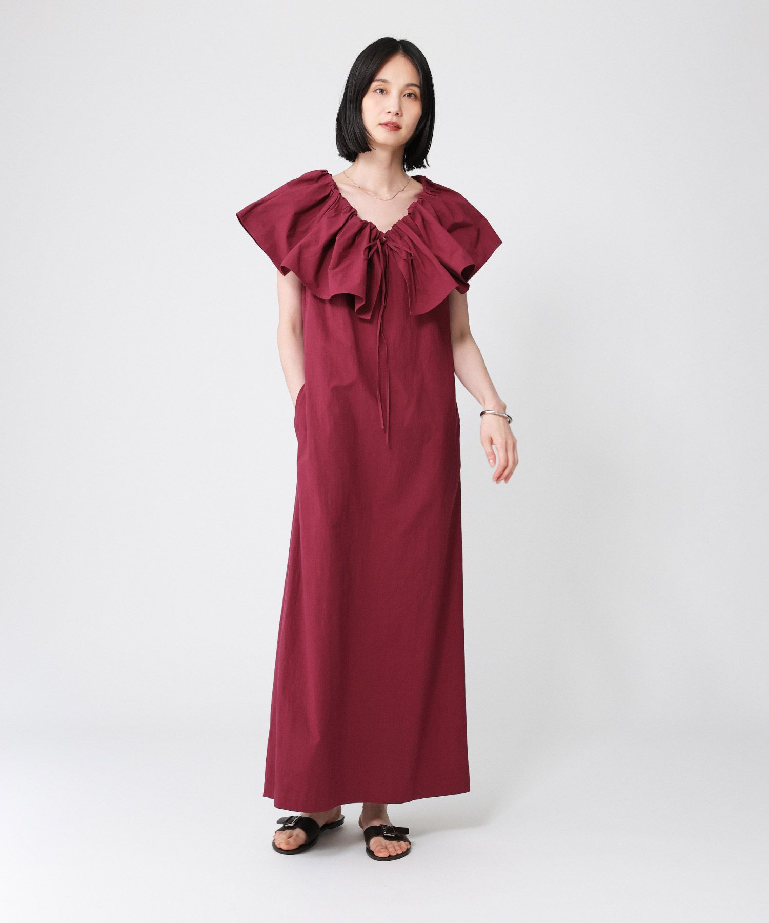 BABYLONE「【柳橋唯さんコラボアイテム】マルチWAYキャミワンピース」|ワンピース|ﾎﾞﾙﾄﾞｰ