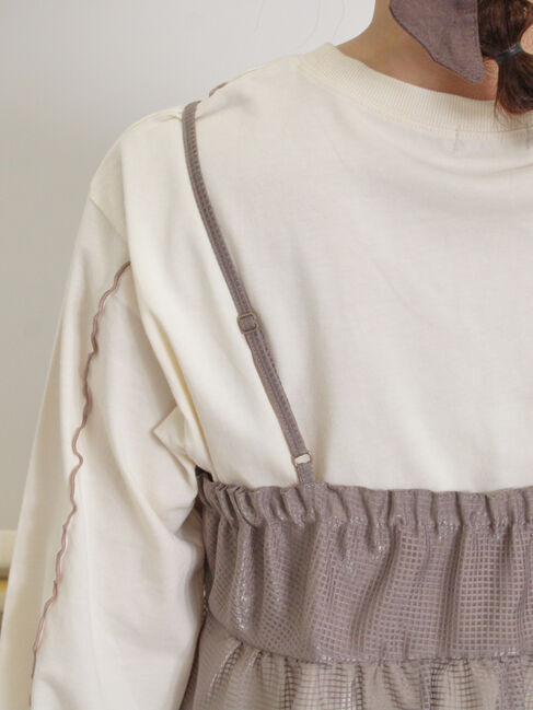 Samansa Mos2「メローインナーSETシアービスチェ」|シャツ・ブラウス|