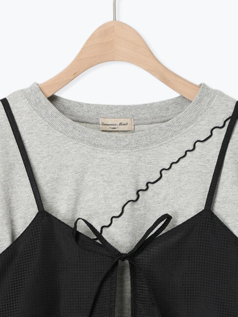 Samansa Mos2「メローインナーSETシアービスチェ」|シャツ・ブラウス|